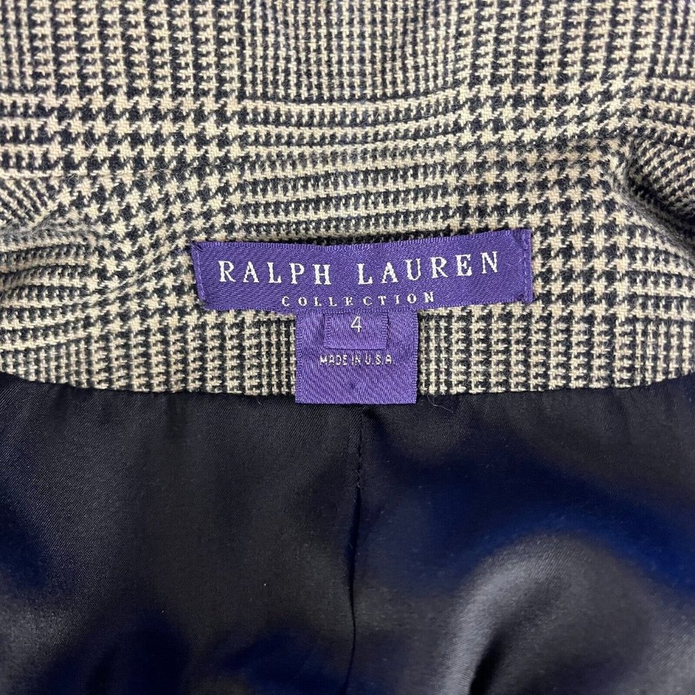 Ralph Lauren Collection Purple Label Cashmere Jacket Long Sleeve Blazer Women 4 - Picture 10 of 12